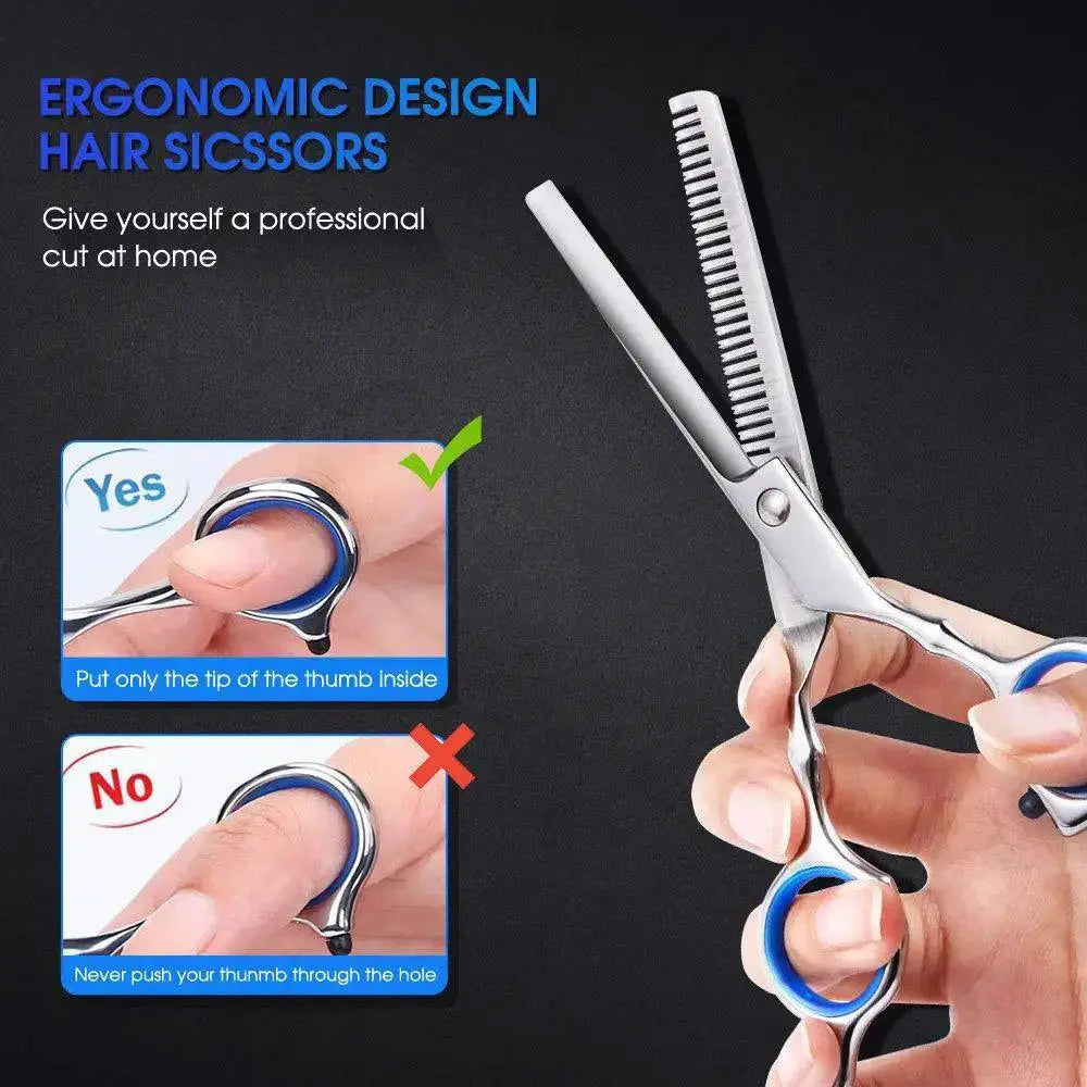 Hairdressing Scissors Set With Barber Shears Accessories Kit