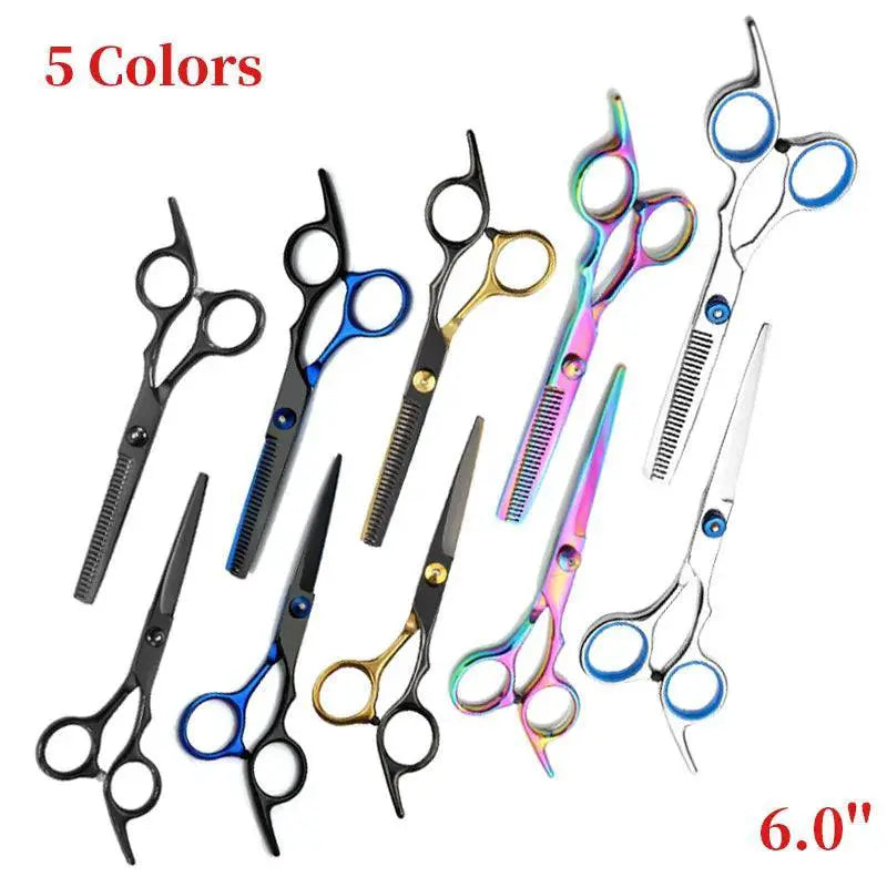 Hairdressing Scissors Set With Barber Shears Accessories Kit