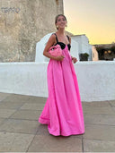 Backless Maxi Dress for Elegant Parties
