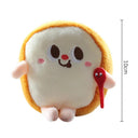 Hamburg Hot Dog Fries Bread Drumsticks Plush Keychain Gift