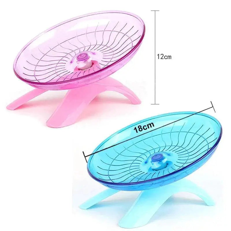 Hamster Running Wheel Durable Flying Saucer Toy For Pets