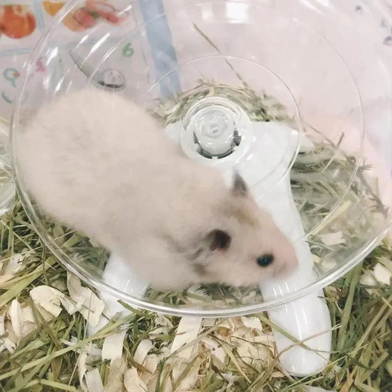 Hamster Running Wheel Durable Flying Saucer Toy For Pets