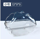 Hamster Transparent Bathroom Sandbox for Small Pets Care
