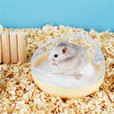 Hamster Transparent Bathroom Sandbox for Small Pets Care