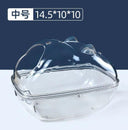 Hamster Transparent Bathroom Sandbox for Small Pets Care