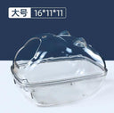 Hamster Transparent Bathroom Sandbox for Small Pets Care