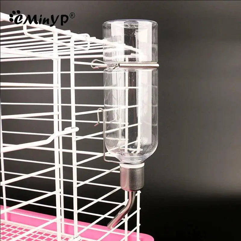 Hamster Water Bottle Dispenser For Small Pets Keeps Hydrated