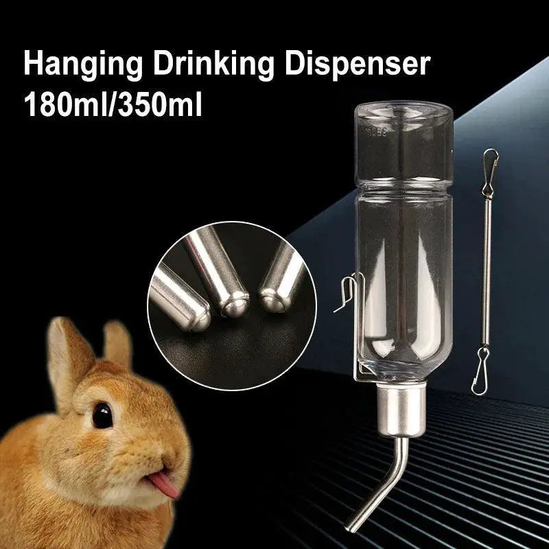 Hamster Water Bottle Dispenser For Small Pets Keeps Hydrated