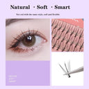 Hand-Woven Cluster Eyelash Set for Natural Volume Looks