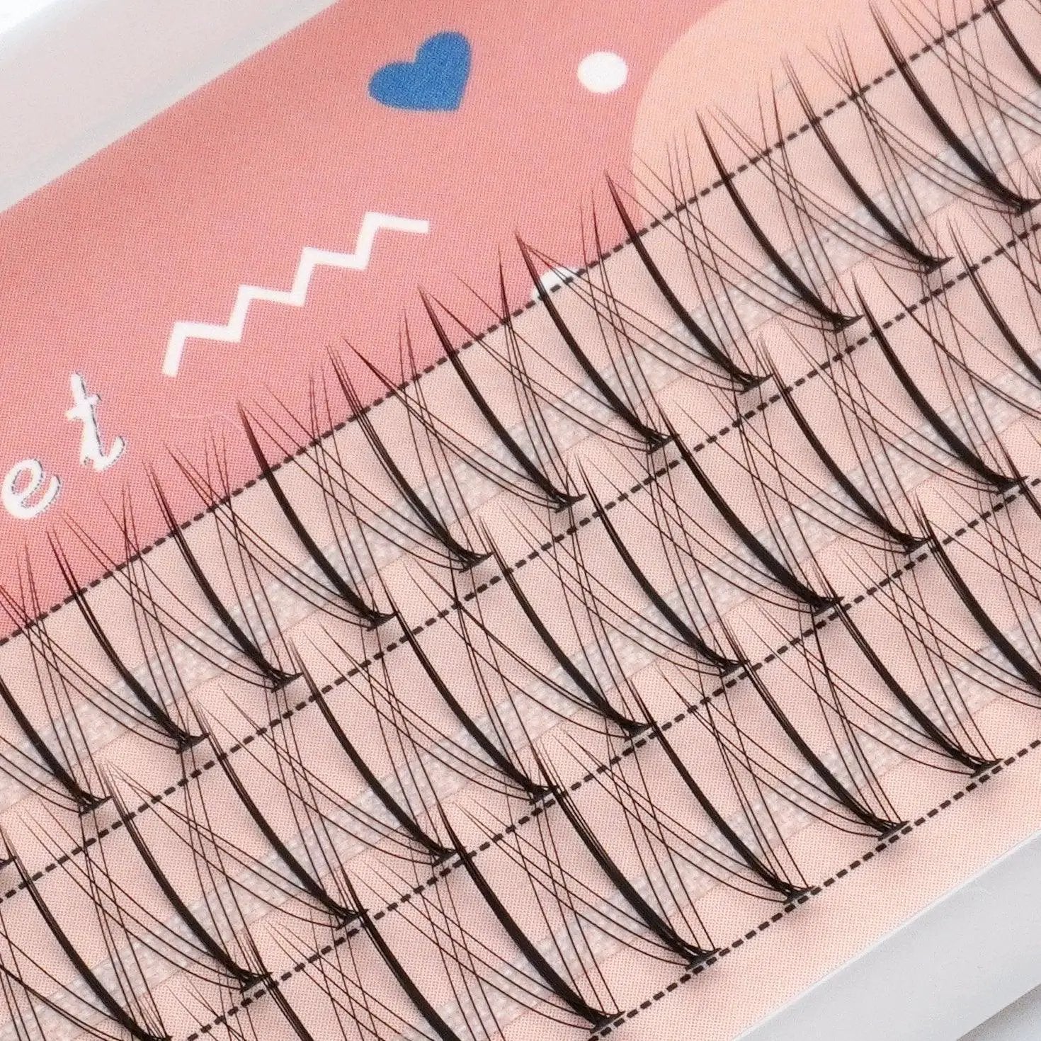 Hand Woven Cluster Eyelash Set for Natural Volume Looks