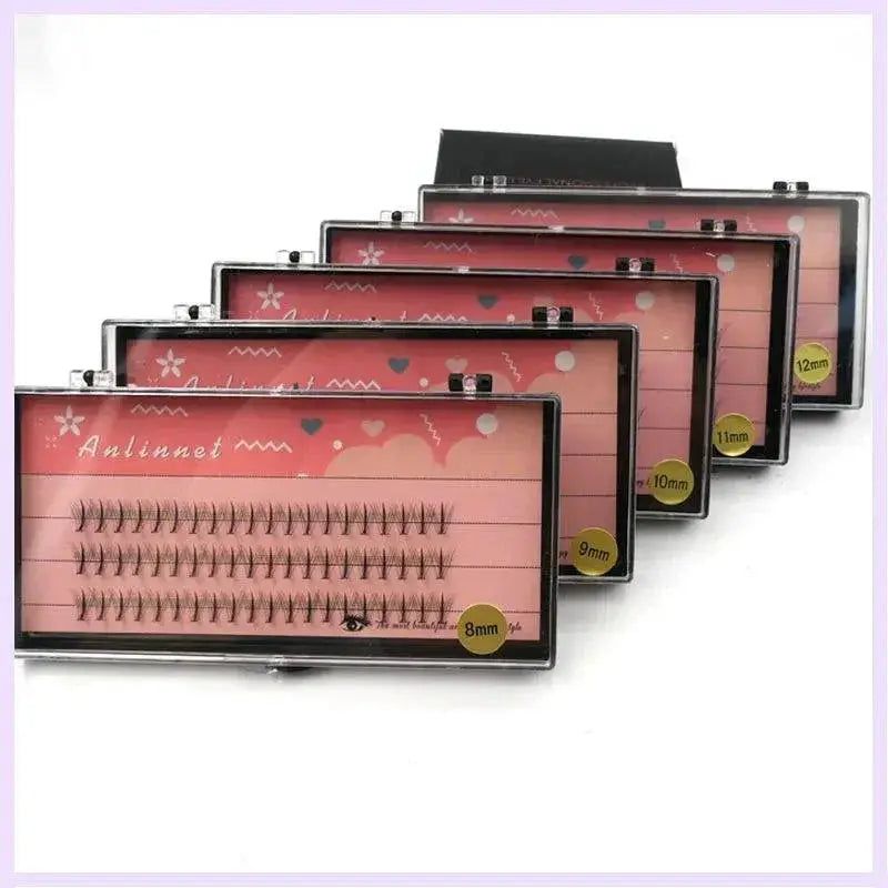 Hand Woven Cluster Eyelash Set for Natural Volume Looks