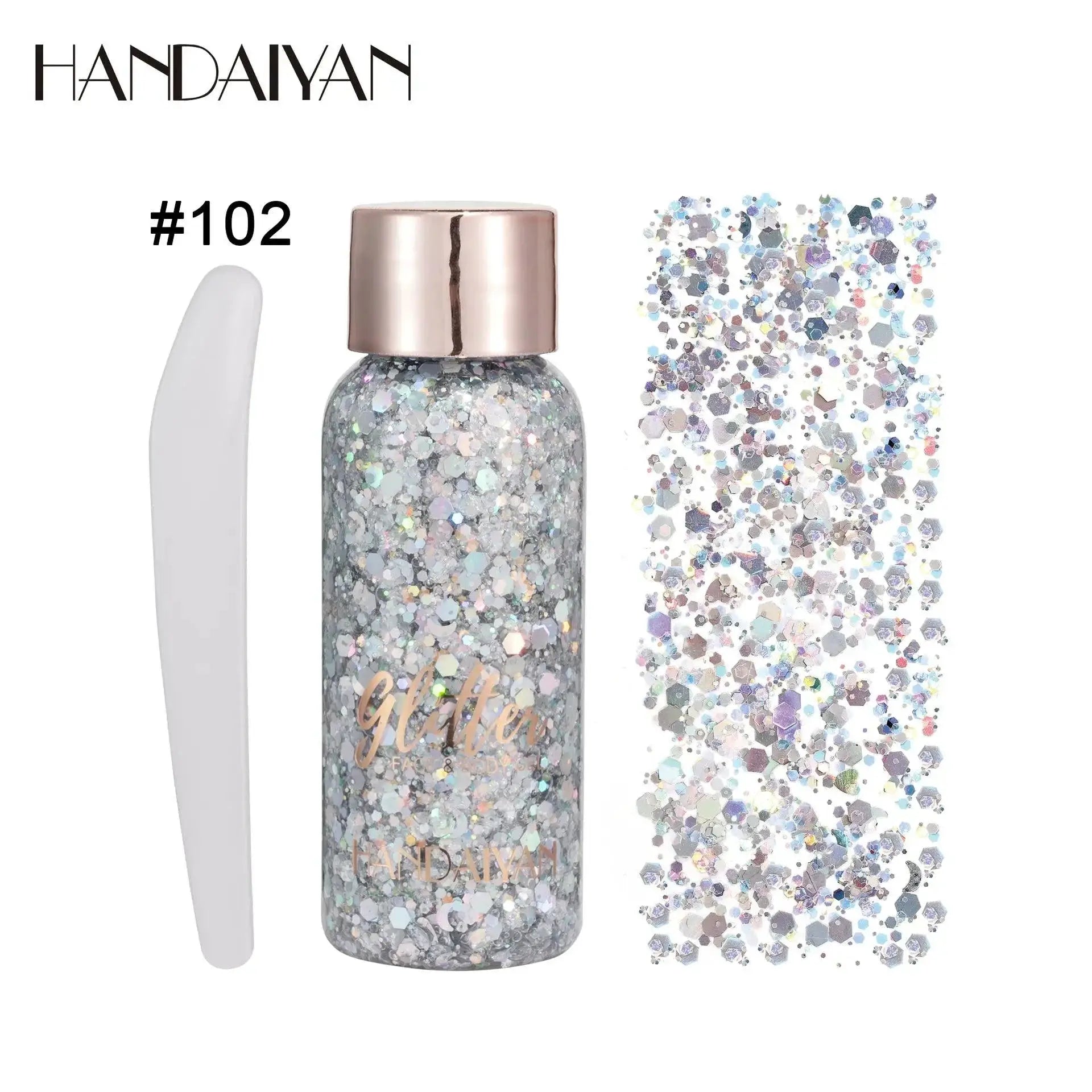 Handaiyan Sparkling Glitter Gel For Dazzling Makeup Shine