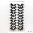 Handcrafted Russian 3D Mink Eyelashes Set for Stunning Elegance
