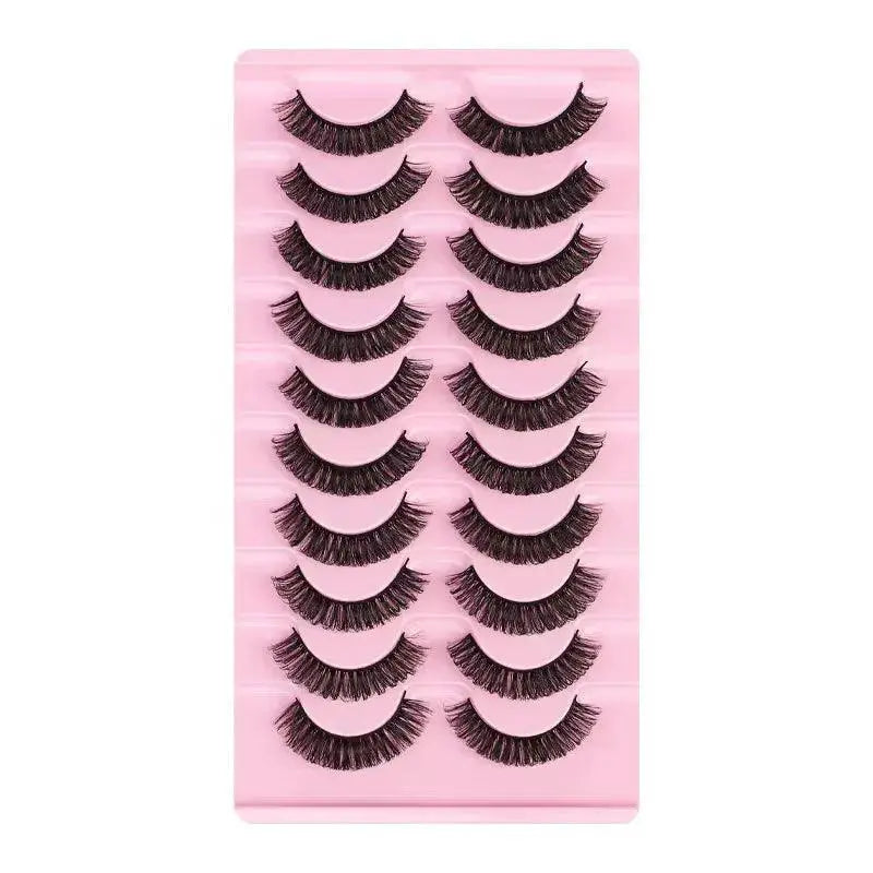 Handcrafted Russian 3D Mink Eyelashes Set For Stunning Look