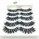 Handcrafted Russian Mink Eyelashes Fluffy Reusable Beauty