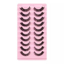 Handcrafted Russian Mink Eyelashes Fluffy Reusable Beauty