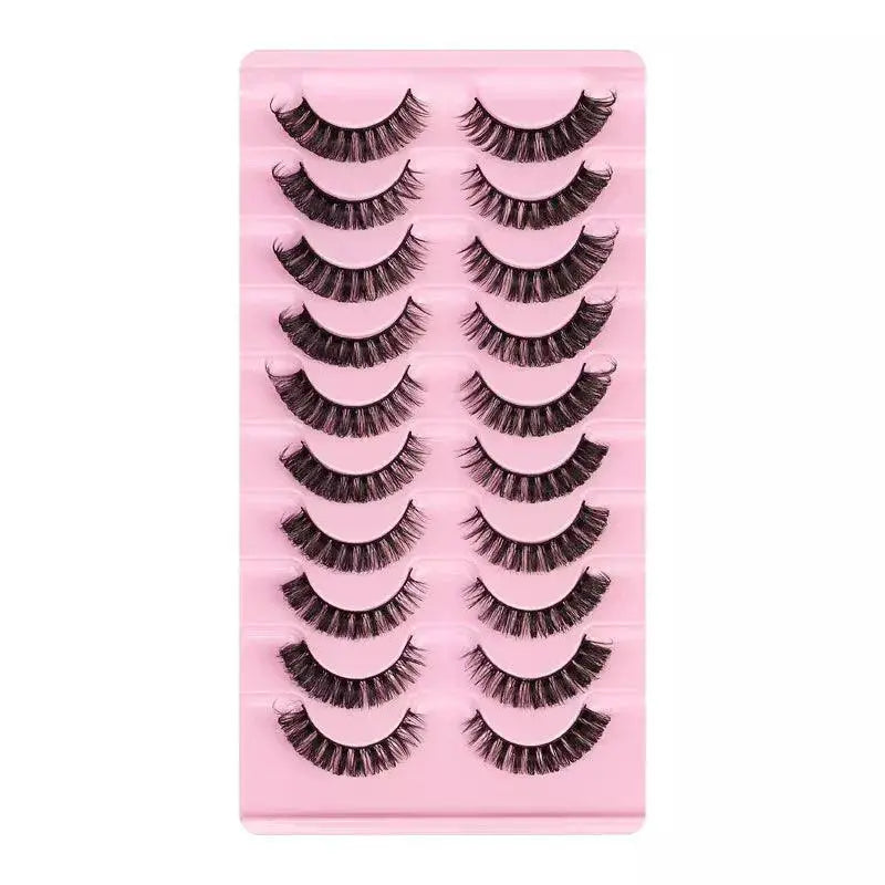 Handcrafted Russian Mink Eyelashes Fluffy Reusable Beauty — product view 20