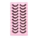 Handcrafted Russian Mink Eyelashes Fluffy Reusable Beauty