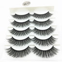 Handcrafted Russian Mink Eyelashes Fluffy Reusable Beauty