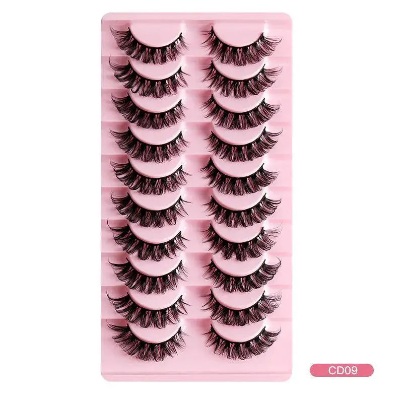 Handcrafted Russian Mink Eyelashes Fluffy Reusable Beauty — product view 15