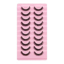 Handcrafted Russian Mink Eyelashes Fluffy Reusable Beauty
