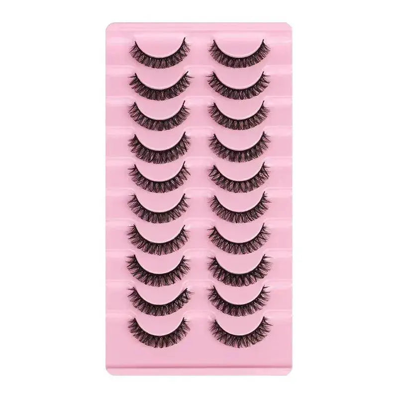 Handcrafted Russian Mink Eyelashes Fluffy Reusable Beauty — product view 17