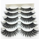 Handcrafted Russian Mink Eyelashes Fluffy Reusable Beauty