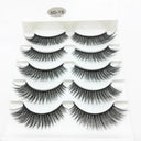Handcrafted Russian Mink Eyelashes Fluffy Reusable Beauty