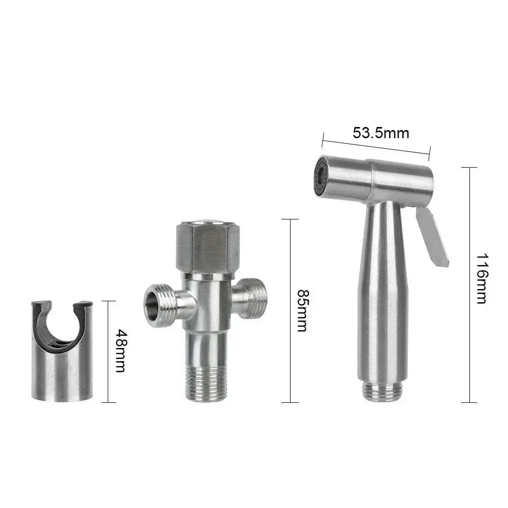 Handheld Bidet Sprayer Kit Stainless Steel Easy Install