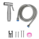 Handheld Bidet Sprayer Set Easy Install Stainless Steel Kit