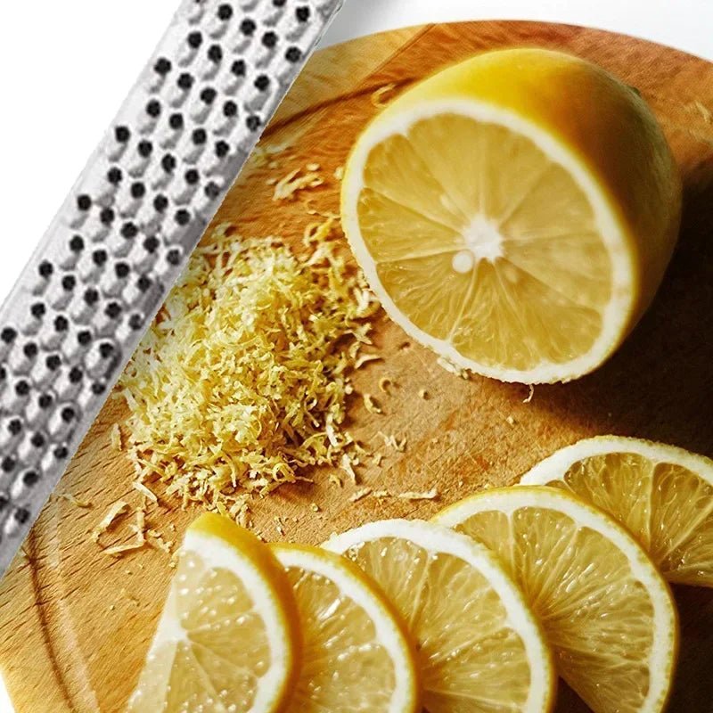 Handheld Cheese Grinder Stainless Steel Grater Zester Garlic Ginger Tool Kitchen
