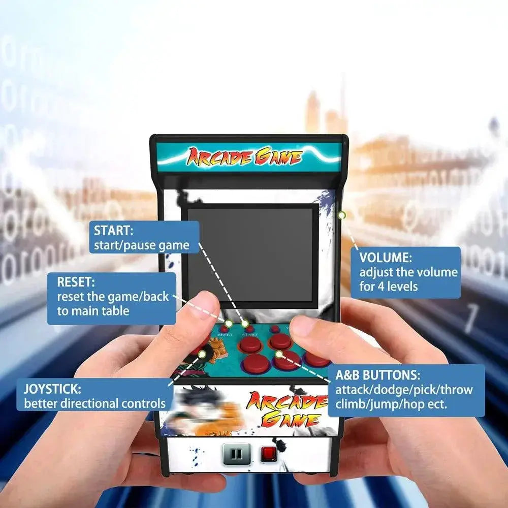 Portable Retro Handheld Game Console 156 Built In Games