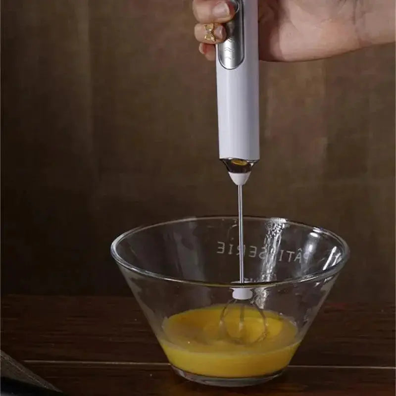 Handheld Milk Frother Whisk And Egg Beater Blender Tool