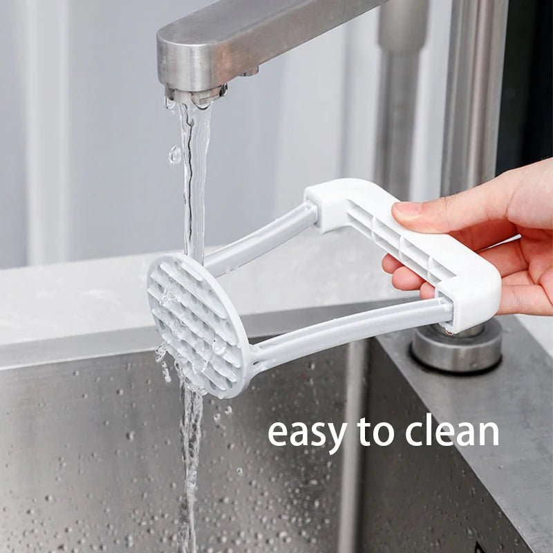 Handheld Potato Masher And Ricer With Non Slip Handle Twin In One Kitchen Gadget
