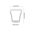 Handheld Potato Masher And Ricer With Non Slip Handle Twin In One Kitchen Gadget