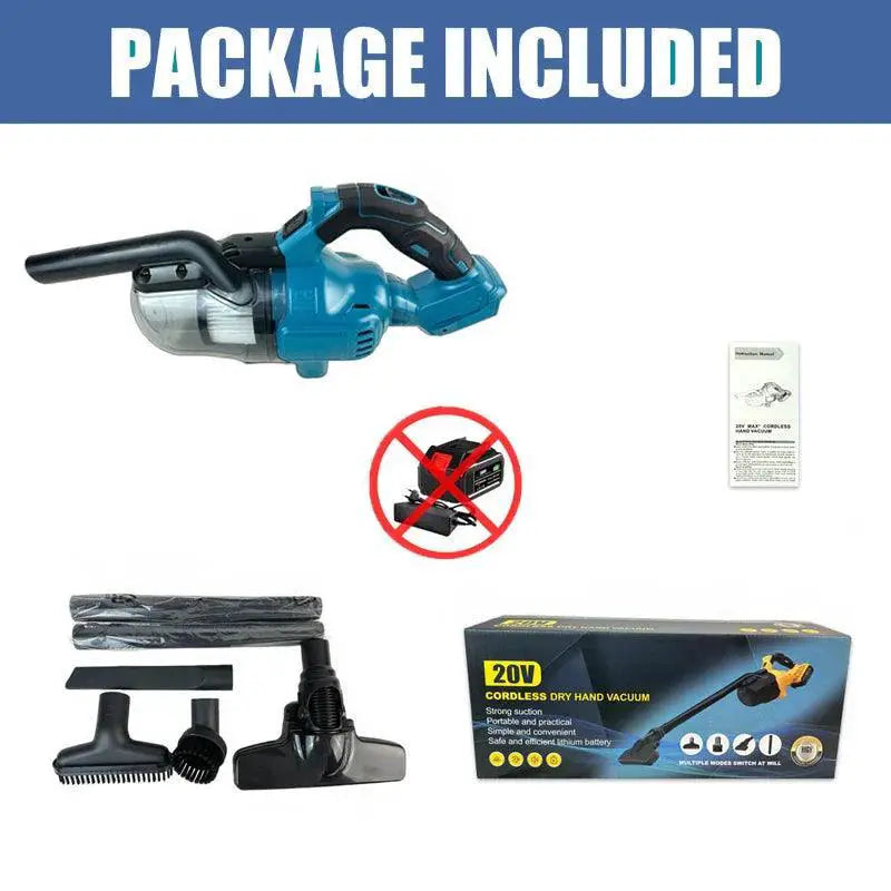 Cordless Handheld Vacuum 16000 Pa Suction Mini Car Cleaner