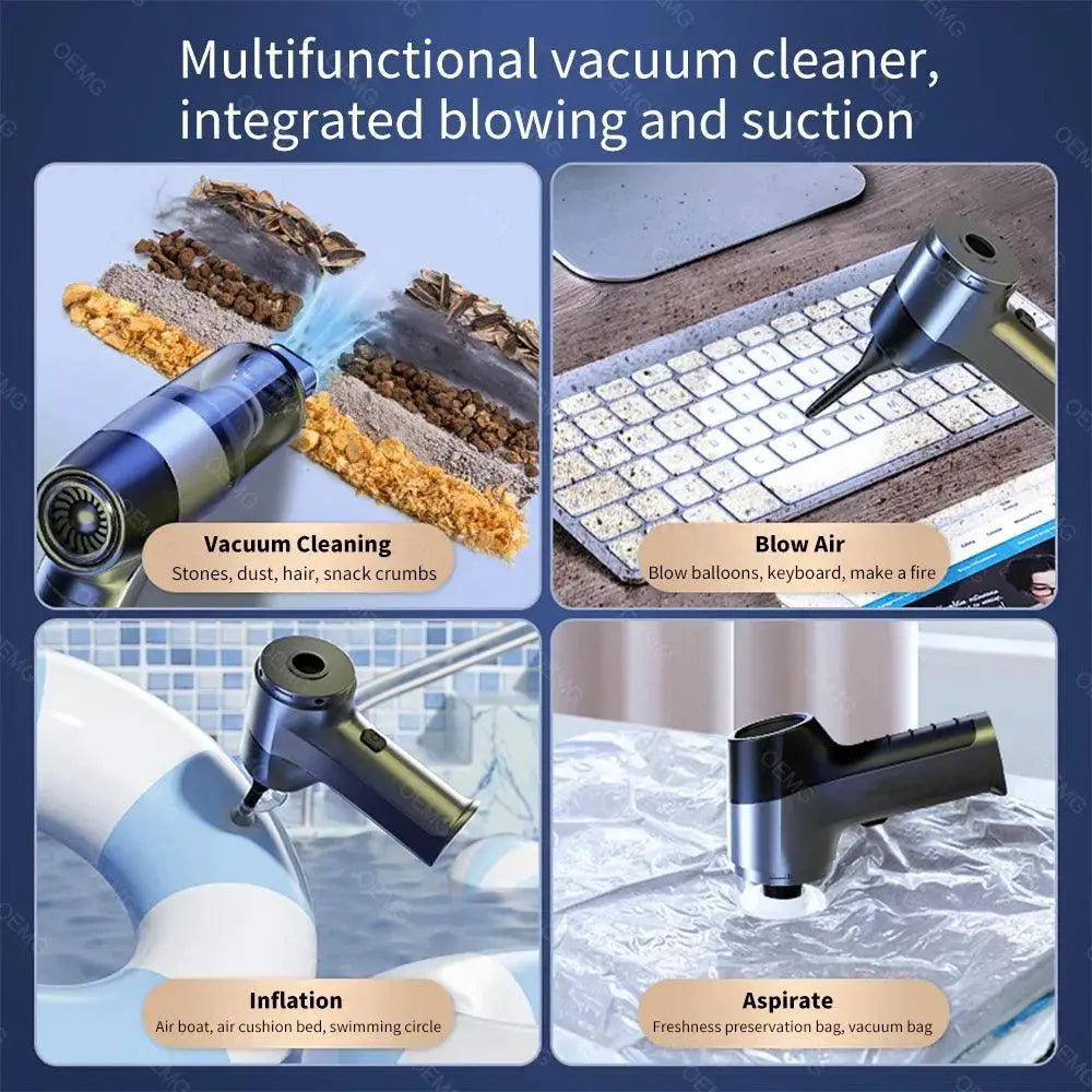 Handheld Wireless Vacuum Cleaner Portable Cleaning Power