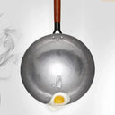 Handmade Chinese Traditional Iron Wok With Handle Nonstick