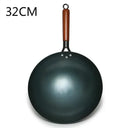 Handmade Chinese Traditional Iron Wok With Handle Nonstick