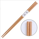 Handmade Japanese Chestnut Wood Chopsticks Pair Eco Friendly Gift For Sushi Fans
