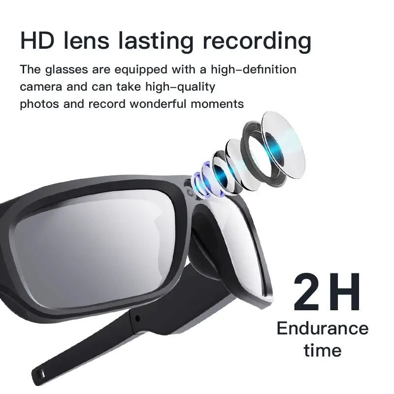 Hands Free 4K Glasses Camera for Driving