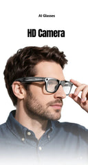 Hands Free 4K Smart Glasses For Travel