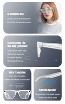 Hands Free 4K Smart Glasses For Travel