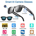 Hands Free 4K Smart Glasses For Travel