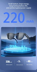 Hands-Free AI Glasses for Pros 2K Camera