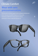 Hands-Free AI Glasses for Pros 2K Camera
