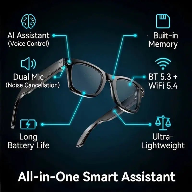 Hands-Free AI Glasses for Video Capture — product view 10