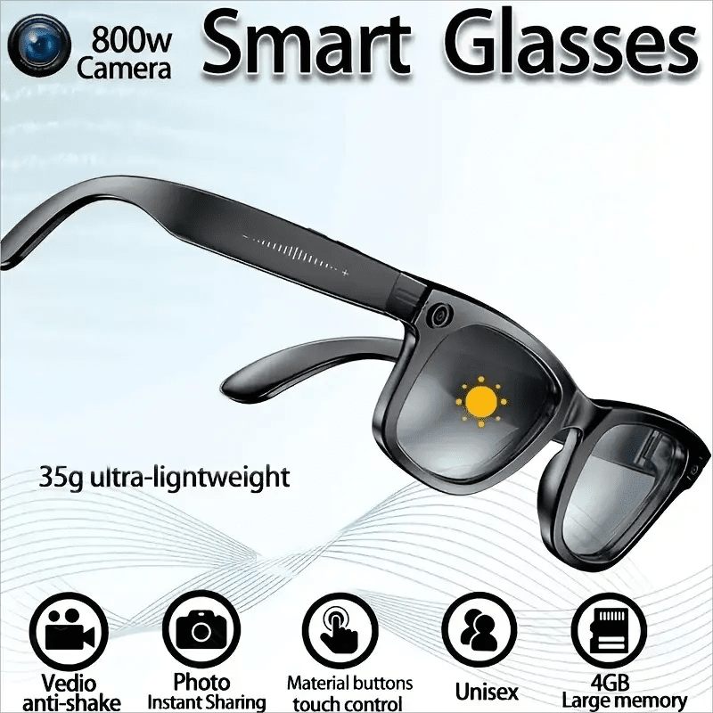 Hands-Free AI Glasses for Video Capture — product view 8