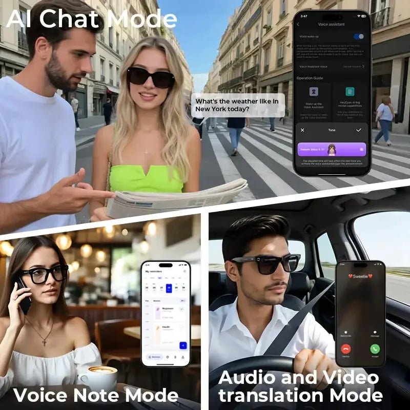 Hands-Free AI Glasses for Video Capture