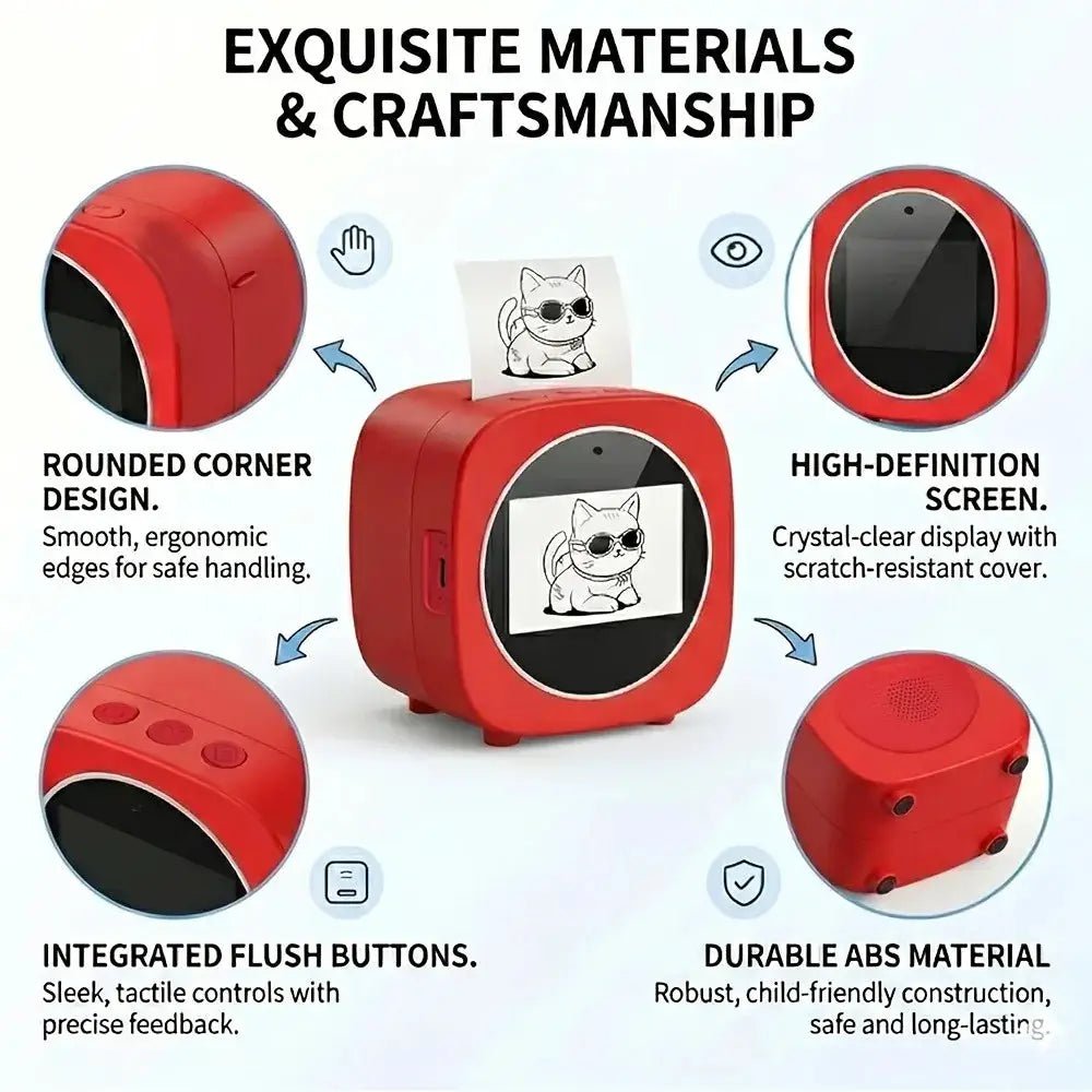 Hands Free AI Label Printer for Home Use